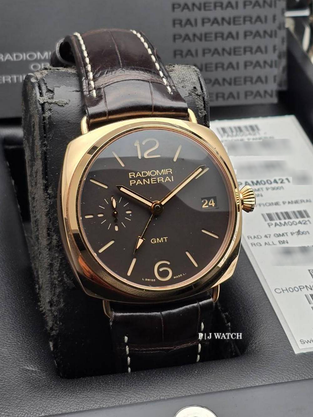 Panerai Radiomir 3 Days GMT Oro Rosso PAM00421 Limited Edition