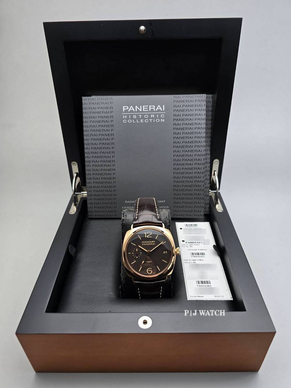 Panerai Radiomir 3 Days GMT Oro Rosso PAM00421 Limited Edition