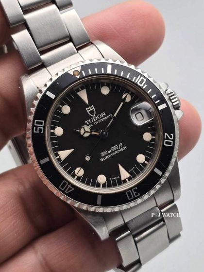 Tudor Submariner Date 36mm Black Dial Ref.75190