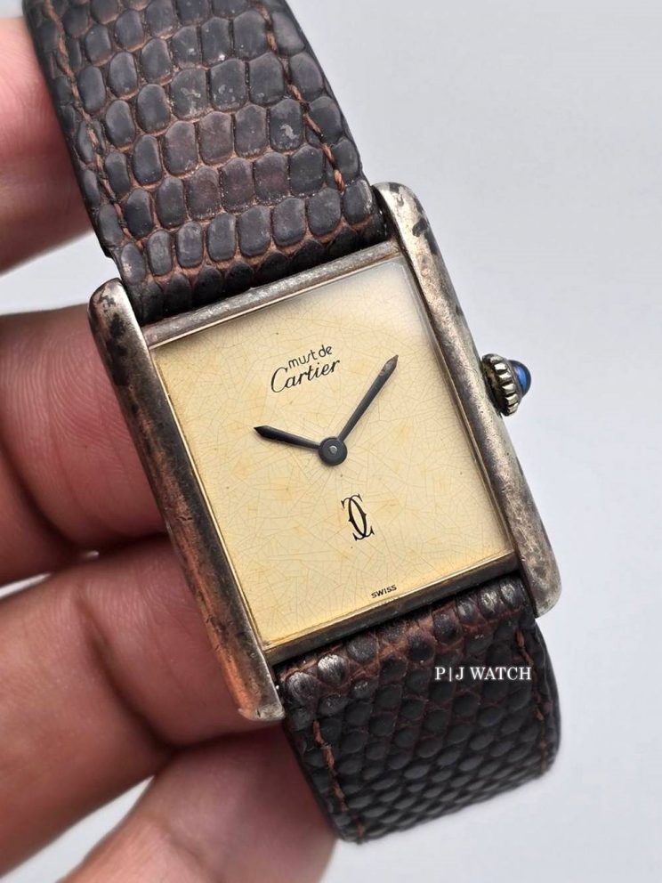 Cartier Must de Cartier Vermeil Tank Watch