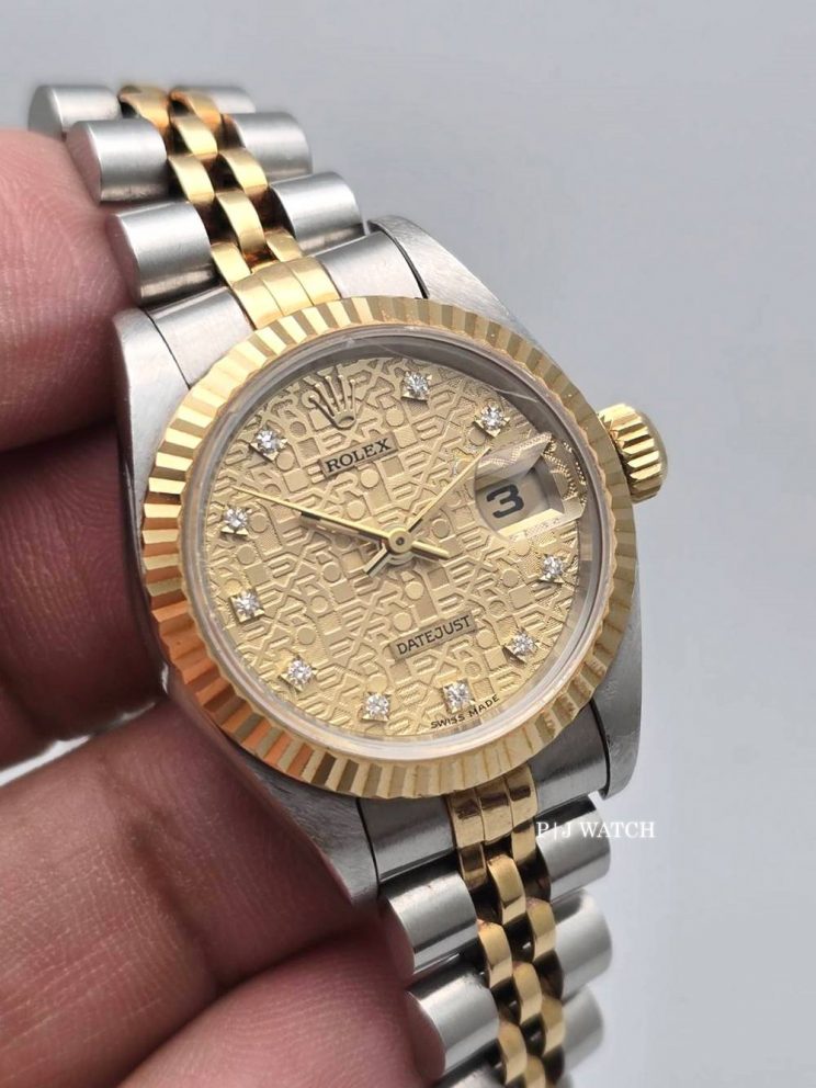 Rolex Lady-Datejust 26mm Steel & Gold Ref.69173G