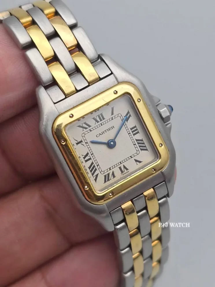 Cartier Panthère De Cartier Steel&Yellow Gold Women's Watch Ref.W2PN0006