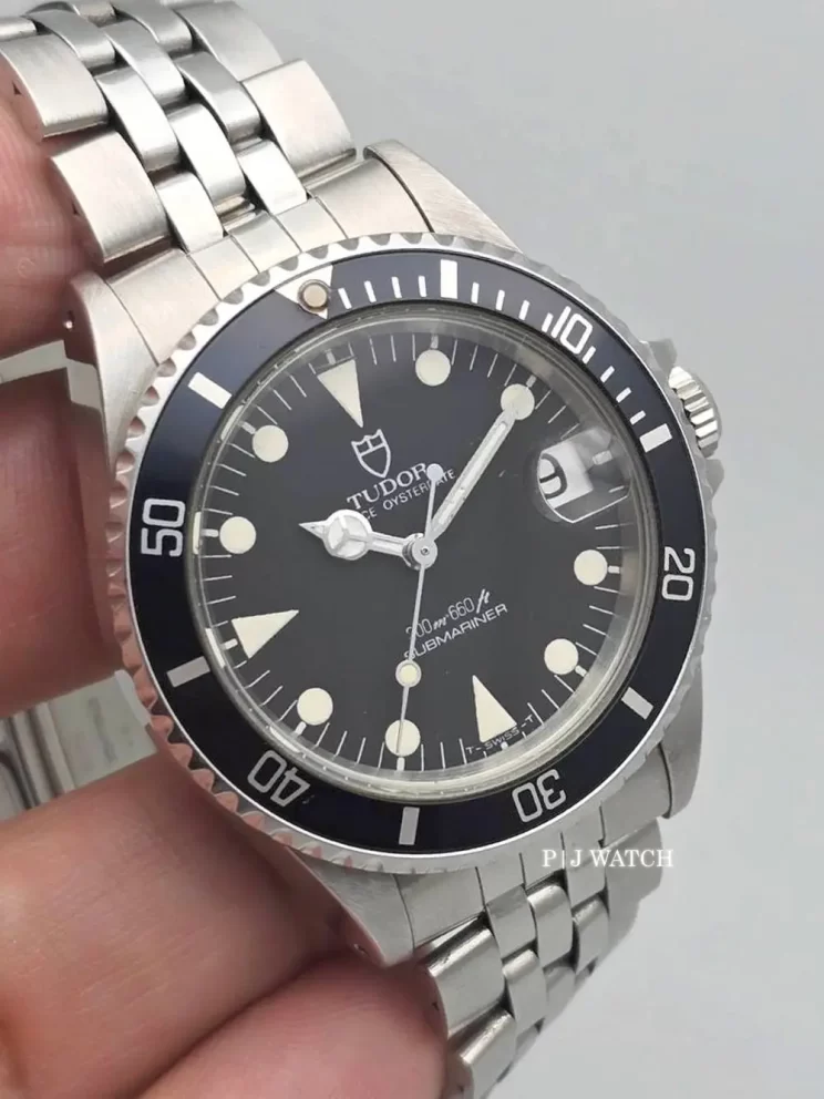 Tudor Submariner 36mm 1990 Automatic Steel Black Dial Ref.75090