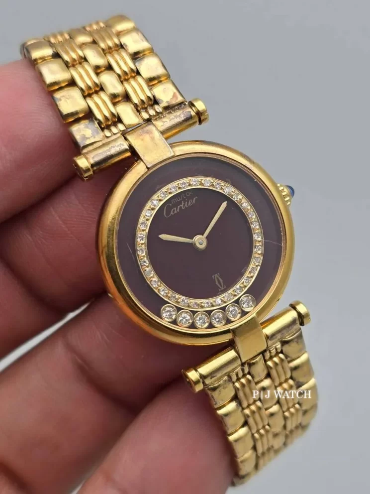 Cartier Must De Cartier Vermeil Diamond