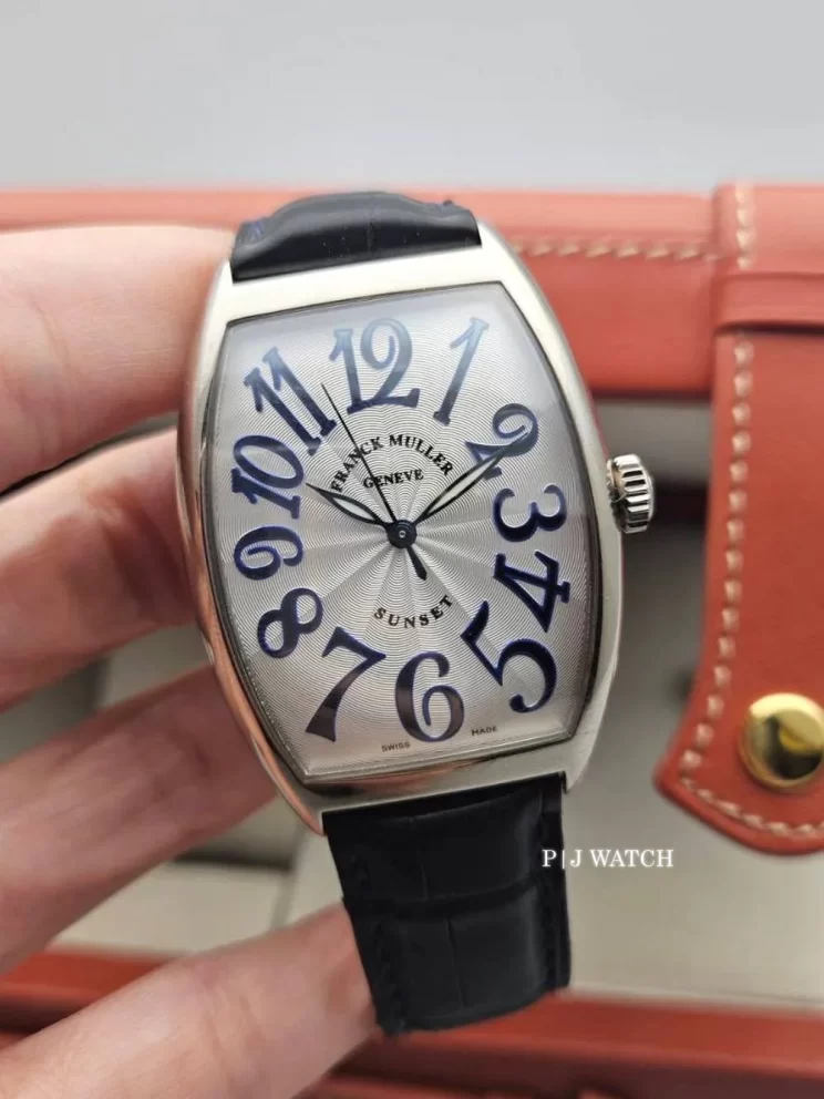 Franck Muller Cintrée Curvex Sunset White Gold 18k Ref.6850 SC