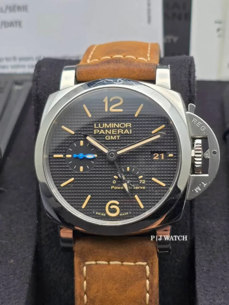 Panerai Luminor 1950 Black Dial with Paris Hobnails Motif PAM01537