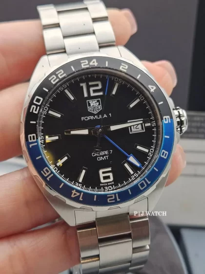 Tag Heuer Formula 1 Calibre 7 Automatic GMT Black Dial Ref.WAZ211A.BA0875