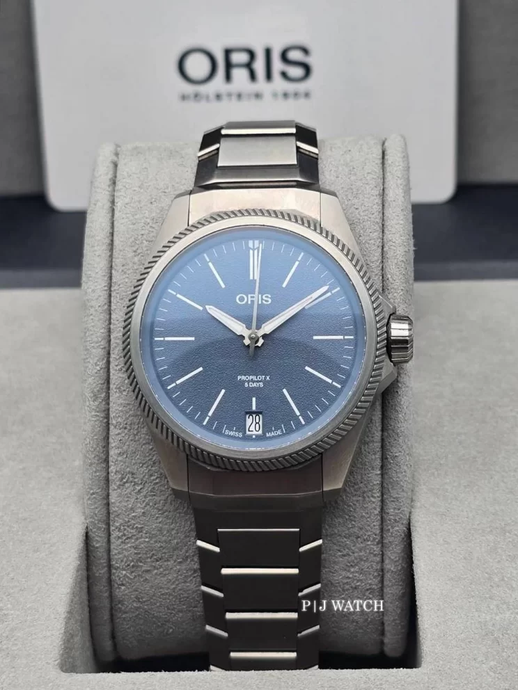 ORIS ProPilot X Calibre 400 Blue Dial Ref.01 400 7778 7155-07 7 20 01TLC