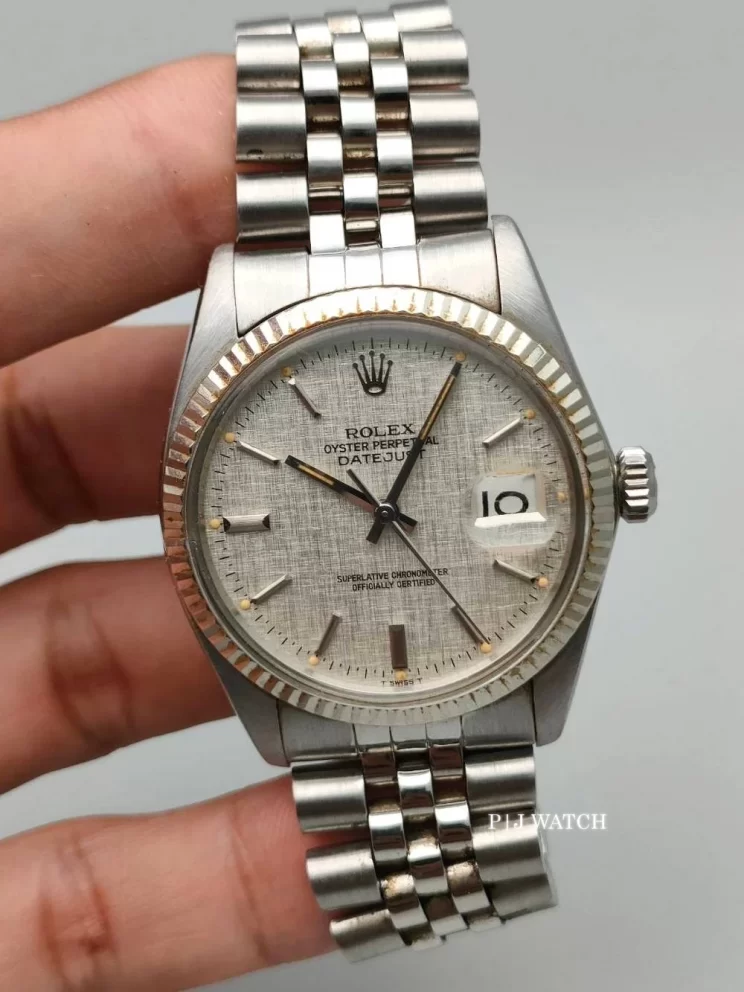 Rolex Datejust 36mm Automatic Vintage Linen Dial Ref.16014