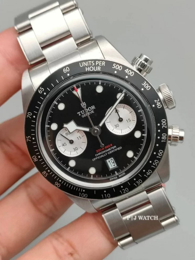 Tudor Heritage Black Bay ChronoStainless Steel 41mm Ref.M79360N