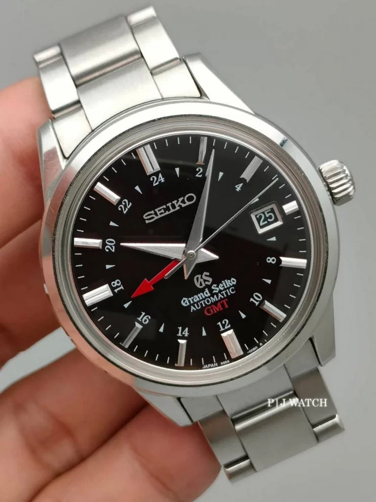 Grand Seiko Heritage Automatic GMT Black Dial Ref.SBGM009