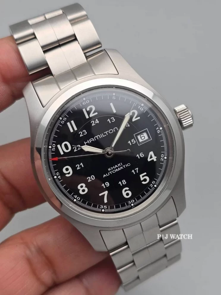 Hamilton Khaki Field Automatic Black Dial Ref.H70455133