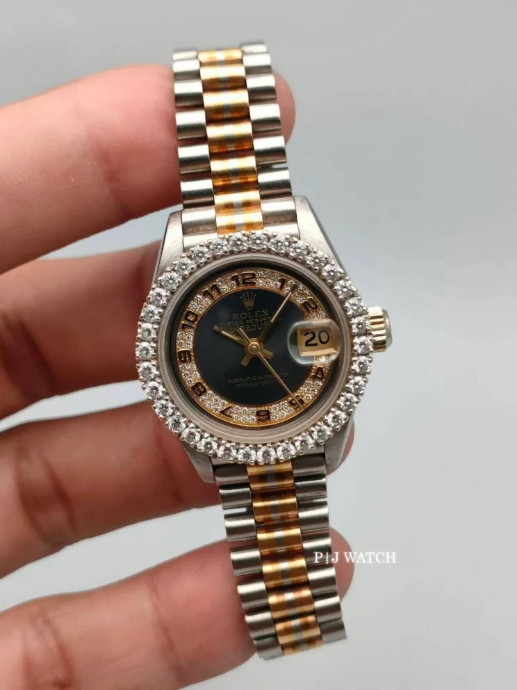 Rolex Lady-Datejust Tridor President Ref.69179