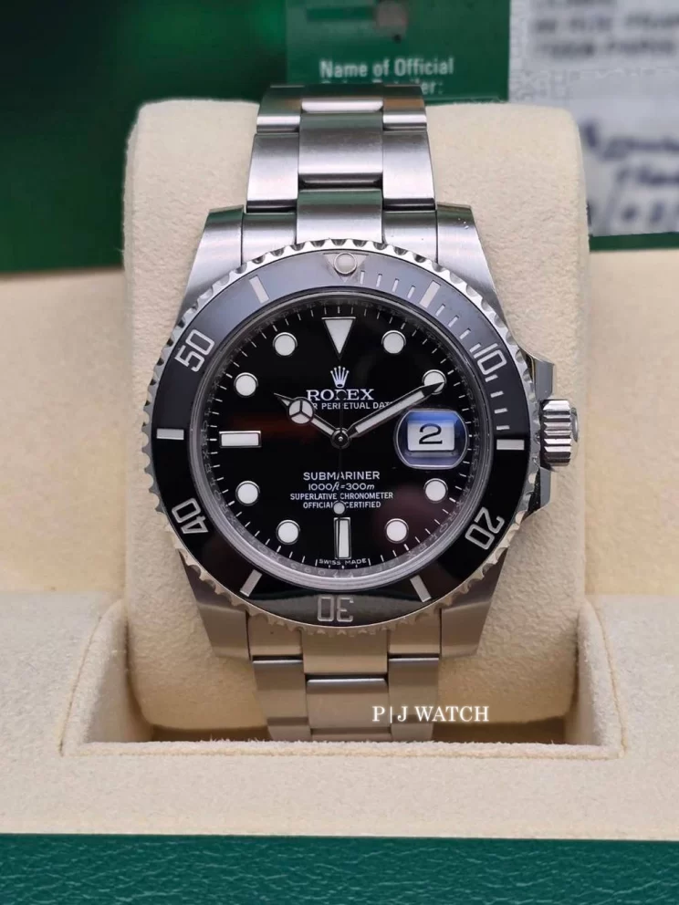 Rolex Submariner Date 40mm Oystersteel Black Dial Ref.116610LN