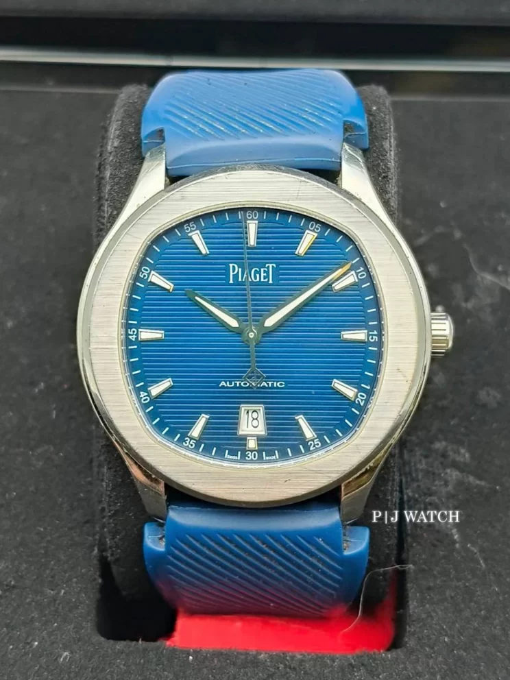 Piaget Polo S Automatic Blue Dial Mens Watch Ref.G0A41002