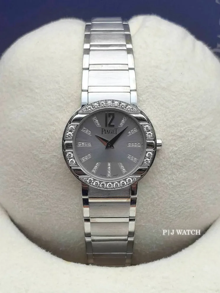 Piaget Polo 18K White Gold Diamonds Ladies Watch Ref.P10140