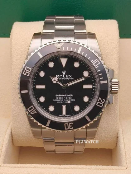 Rolex Submariner No Date Black Dial Men's Watch Ref.114060