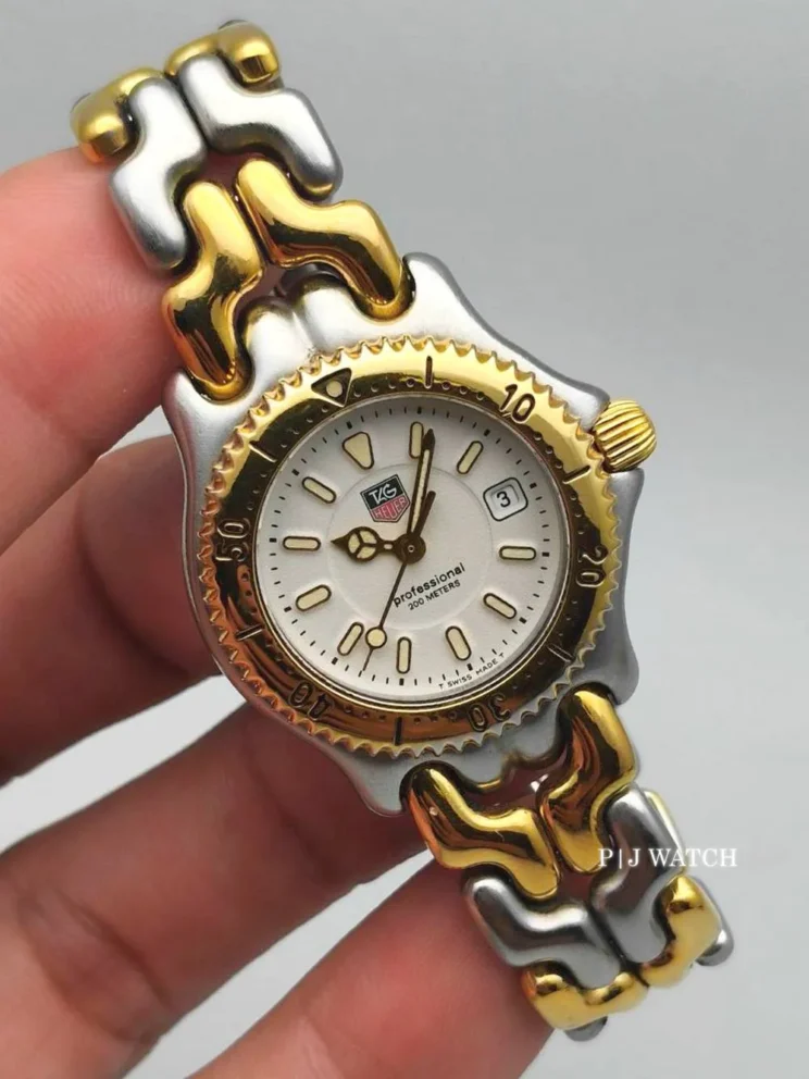 TAG Heuer Professional 200 Two-Tone White Dial Ref.WG1321-2