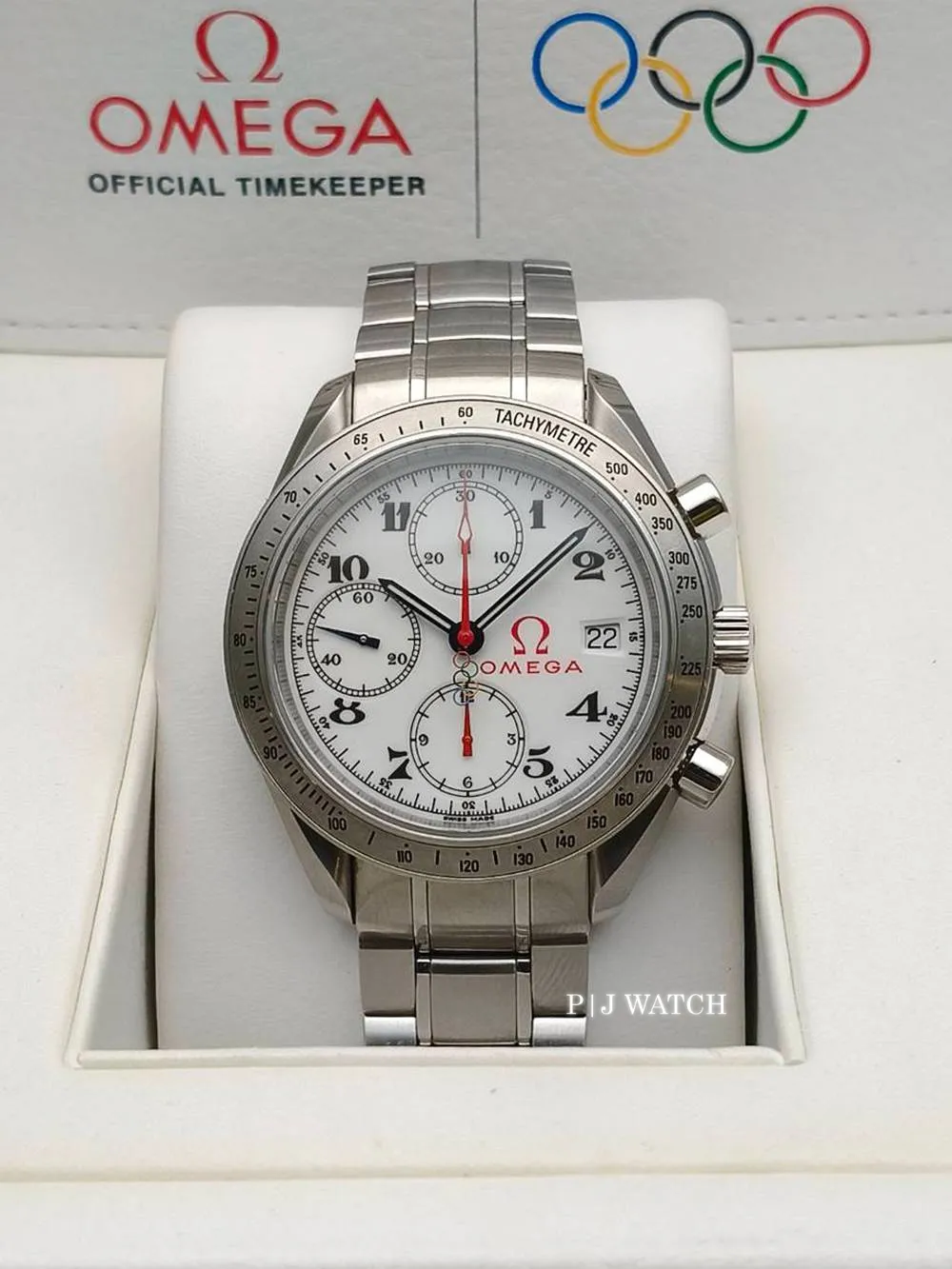 OMEGA Speedmaster Date Specialties Olympic Games Collection Ref.32310.40.40.04.001