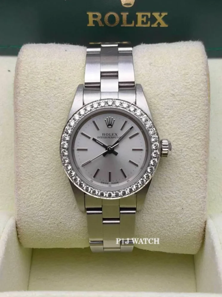 Rolex Datejust 31mm Stainless Steel Silver Dial Women's Watch Ref.78240