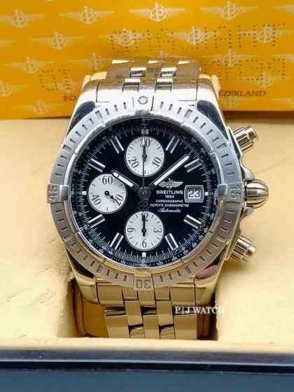 Breitling Chronomat Evolution 44mm Black Dial Ref.A13356