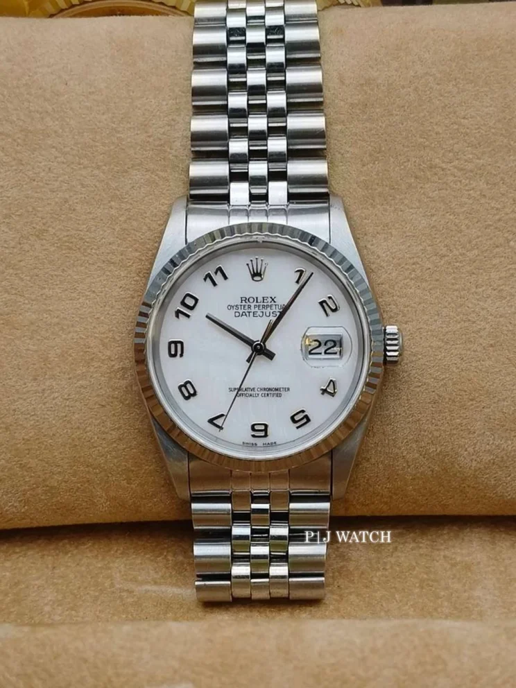 Rolex Datejust 36mm MOP Arabic Dial Ref.16234