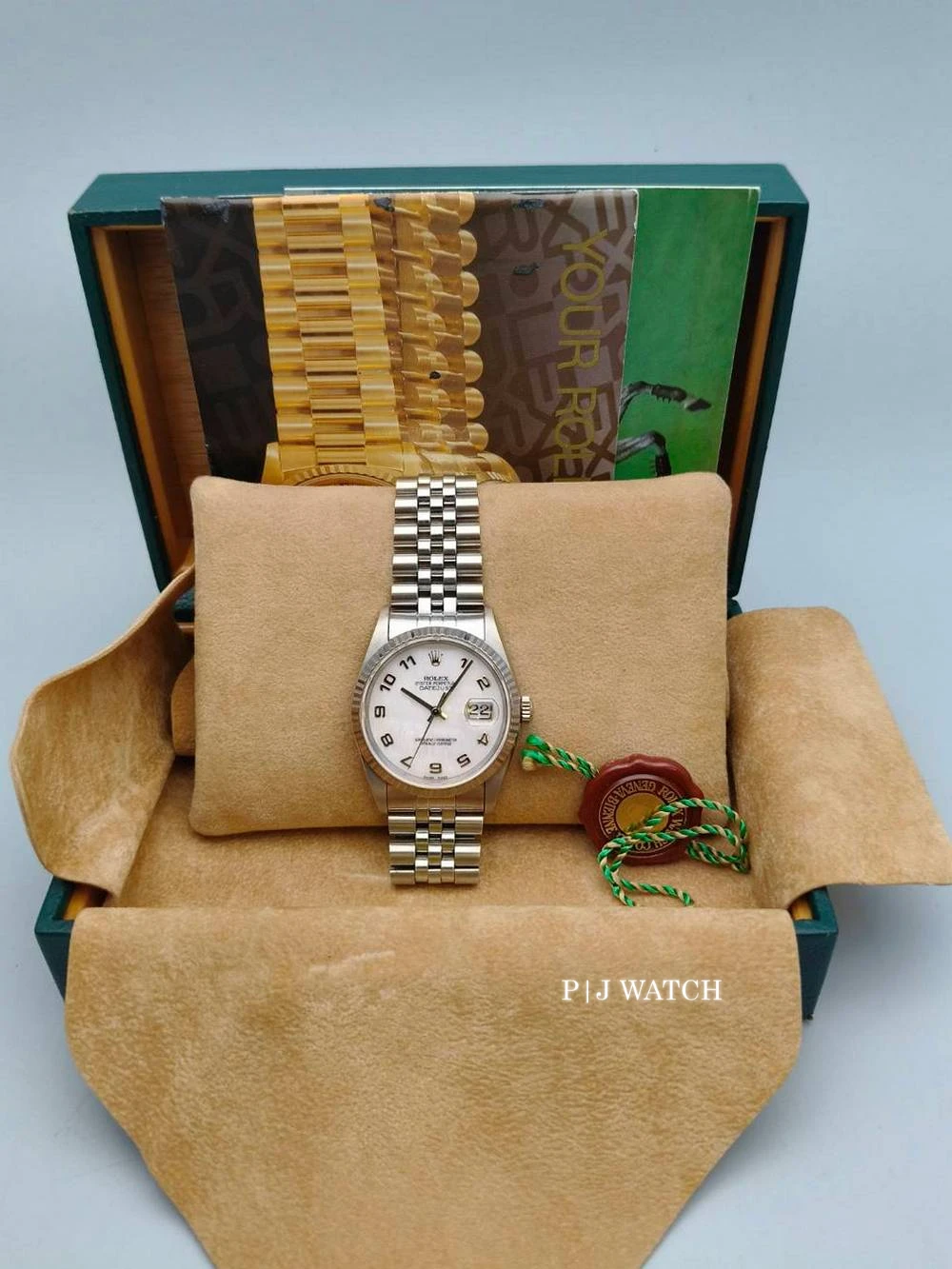 Rolex Datejust 36mm MOP Arabic Dial Ref.16234