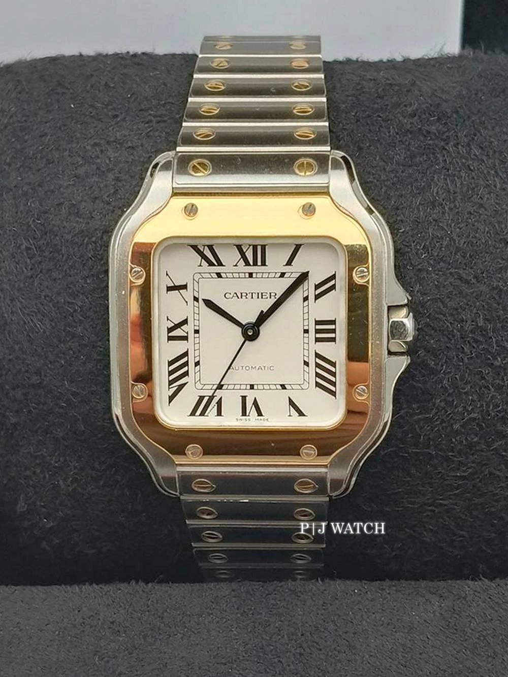 Cartier Santos De Cartier Two Tone Medium Ref.W2SA0016
