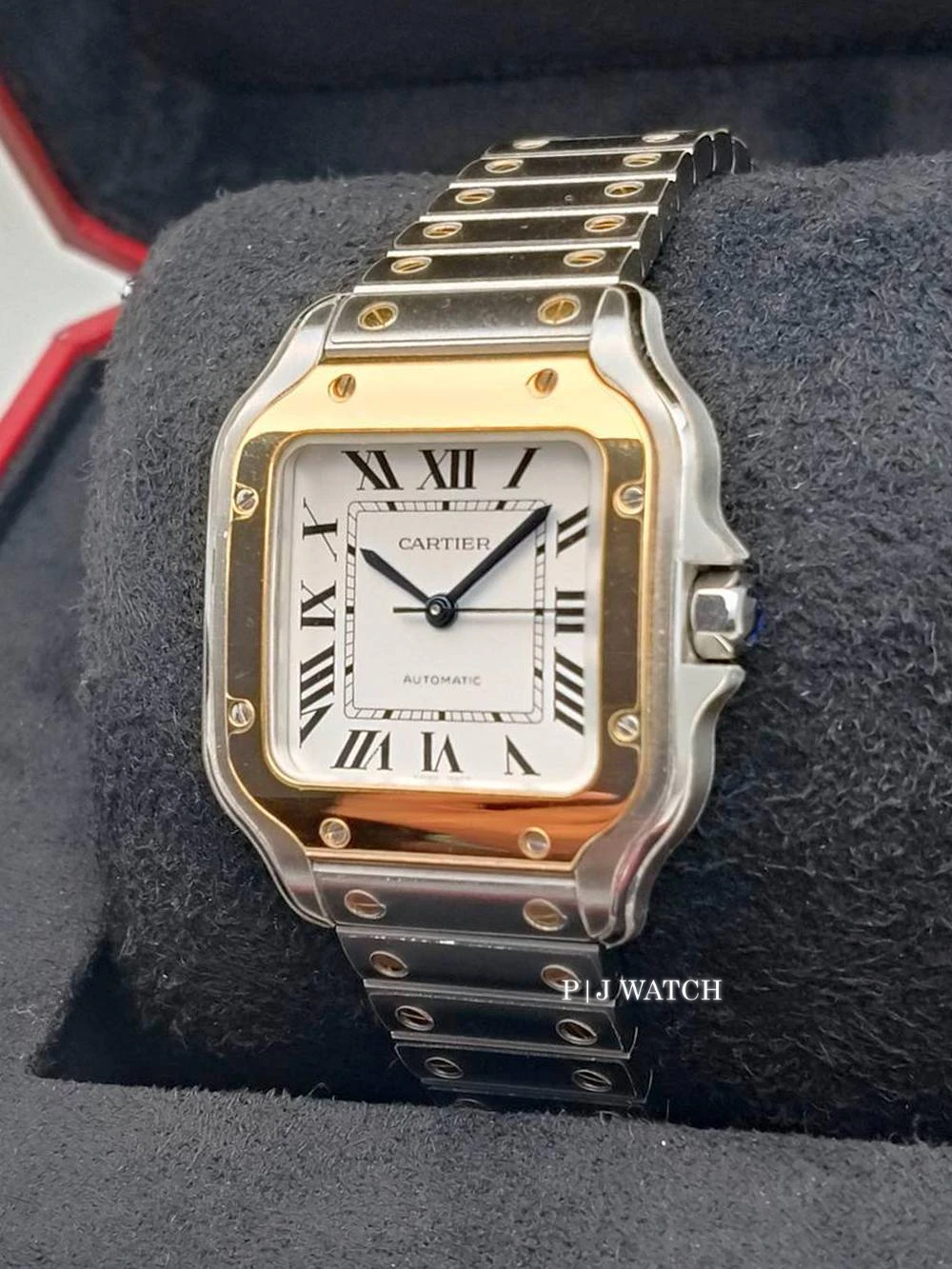 Cartier Santos De Cartier Two Tone Medium Ref.W2SA0016