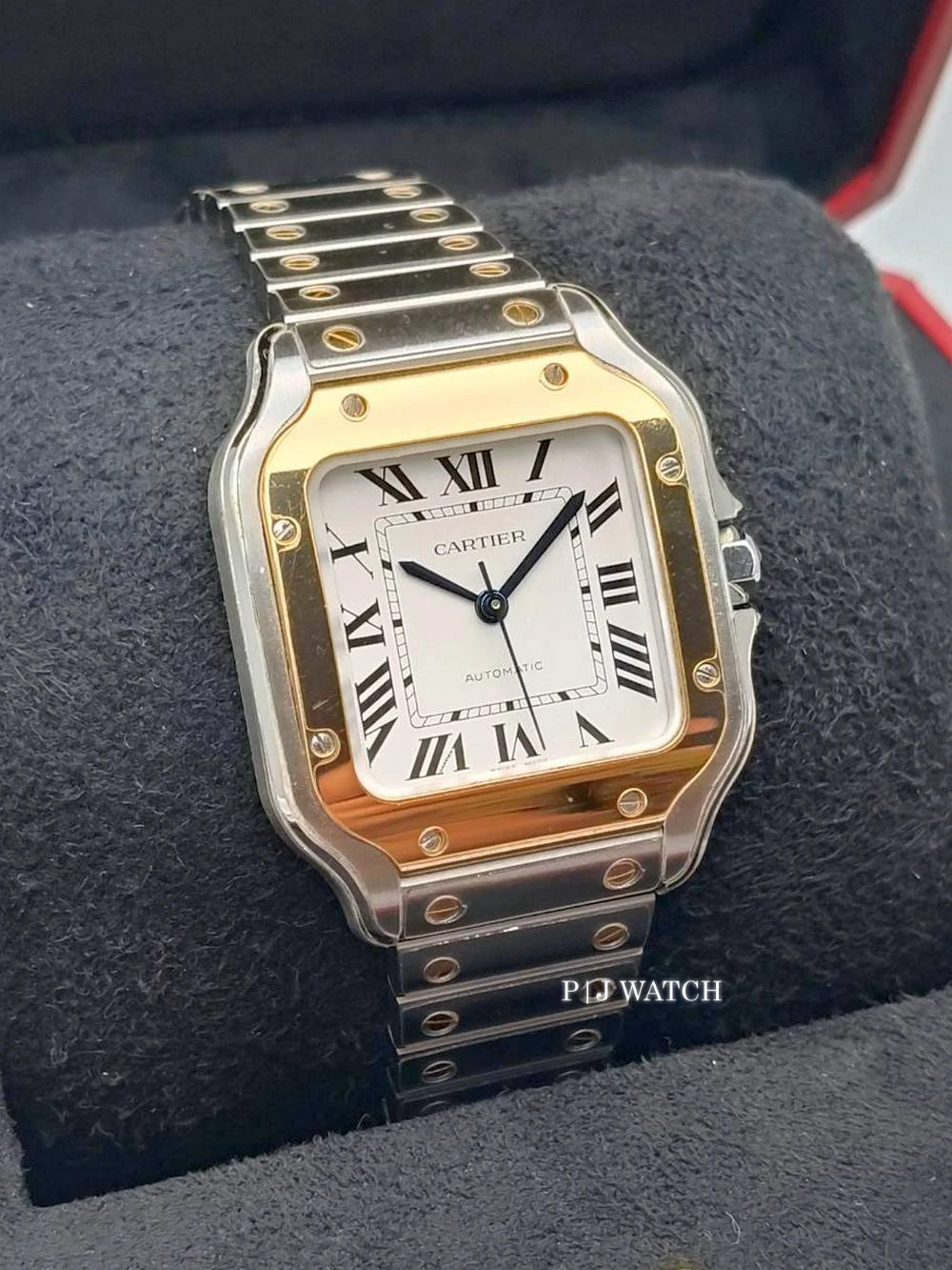 Cartier Santos De Cartier Two Tone Medium Ref.W2SA0016