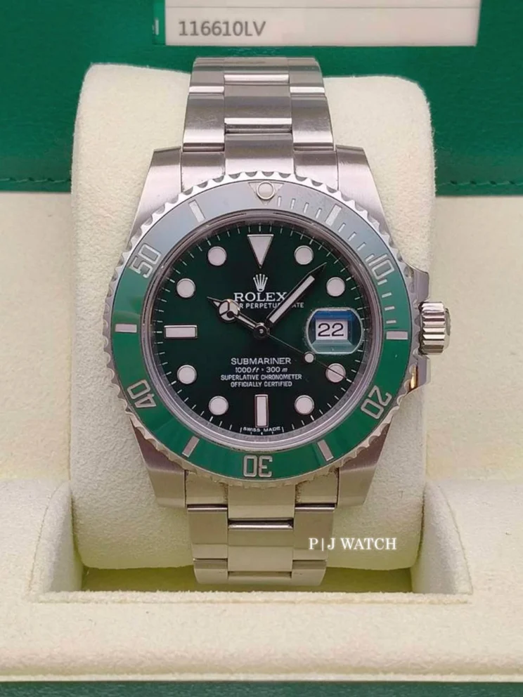 Rolex Submariner Date Hulk Green Dial & Bezel Ref.116610LV