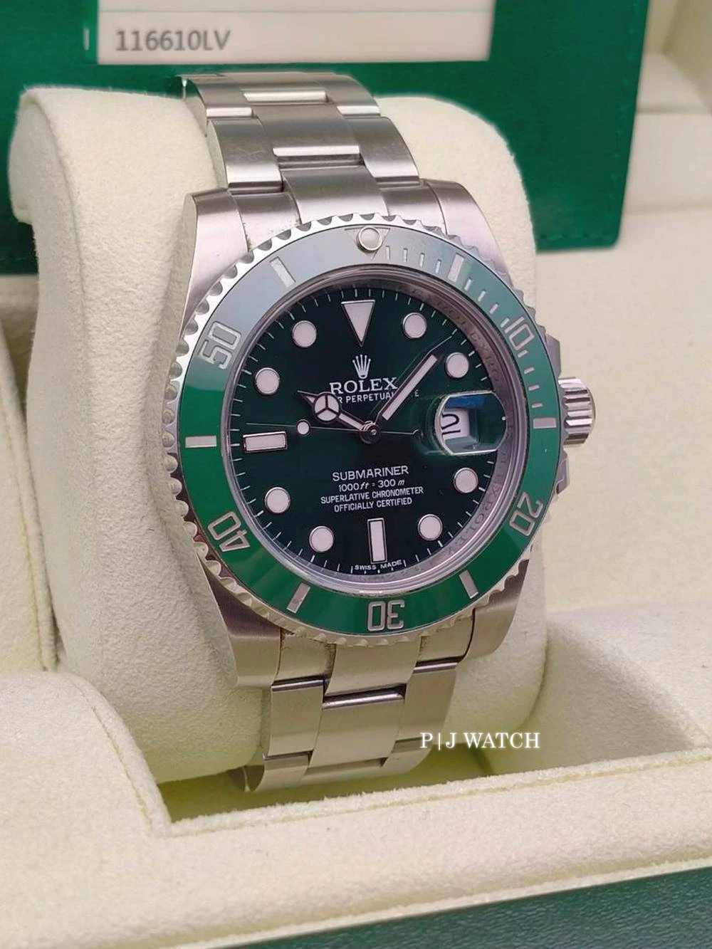 Rolex Submariner Date Hulk Green Dial & Bezel Ref.116610LV
