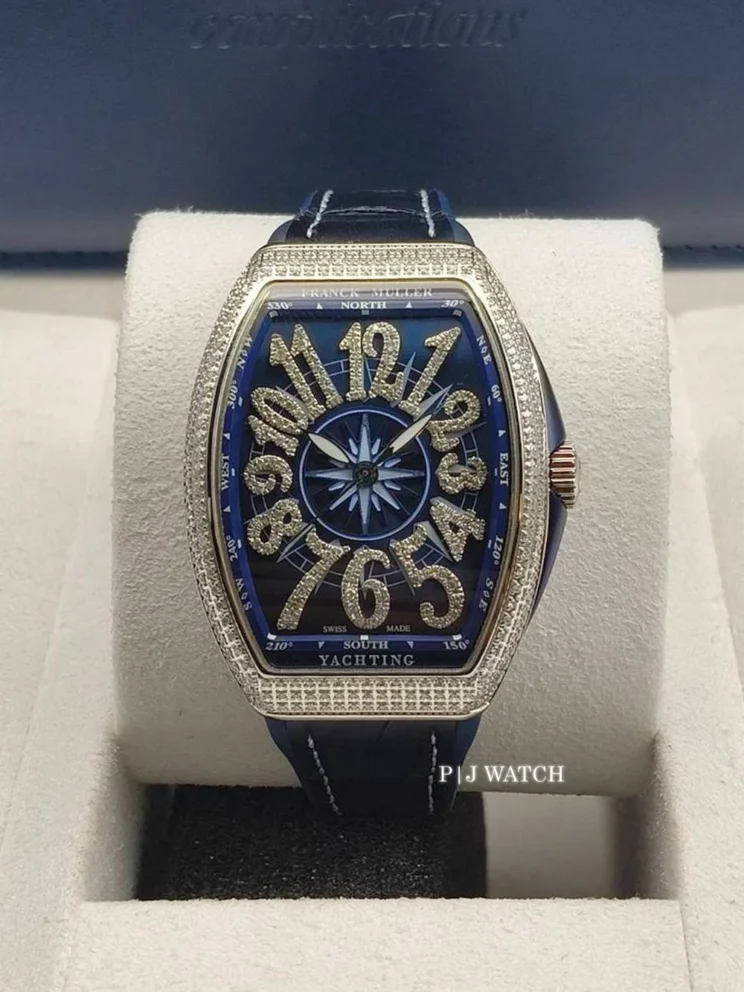 Frank muller Vanguard Yachting V35 Automatic Blue Dial