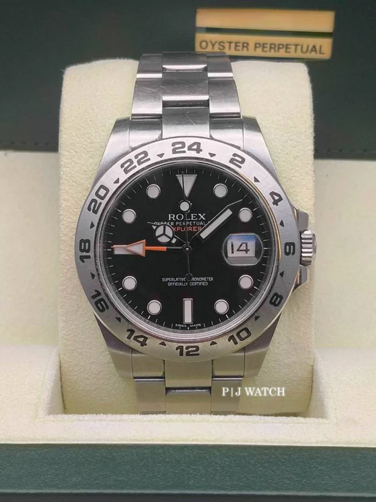 Rolex Explorer II 42mm Black Dial Oystersteel Ref.M226570