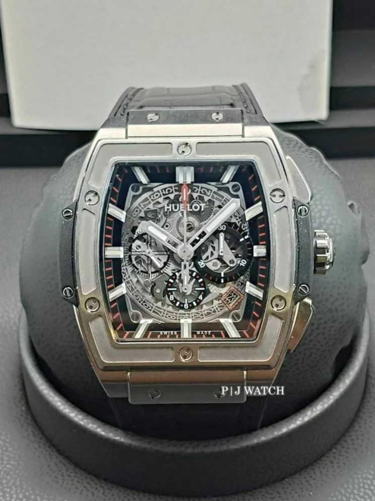 Hublot Spirit of Big Bang 45mm Titanium Skeleton Dial Ref.601.NX.0173.LR