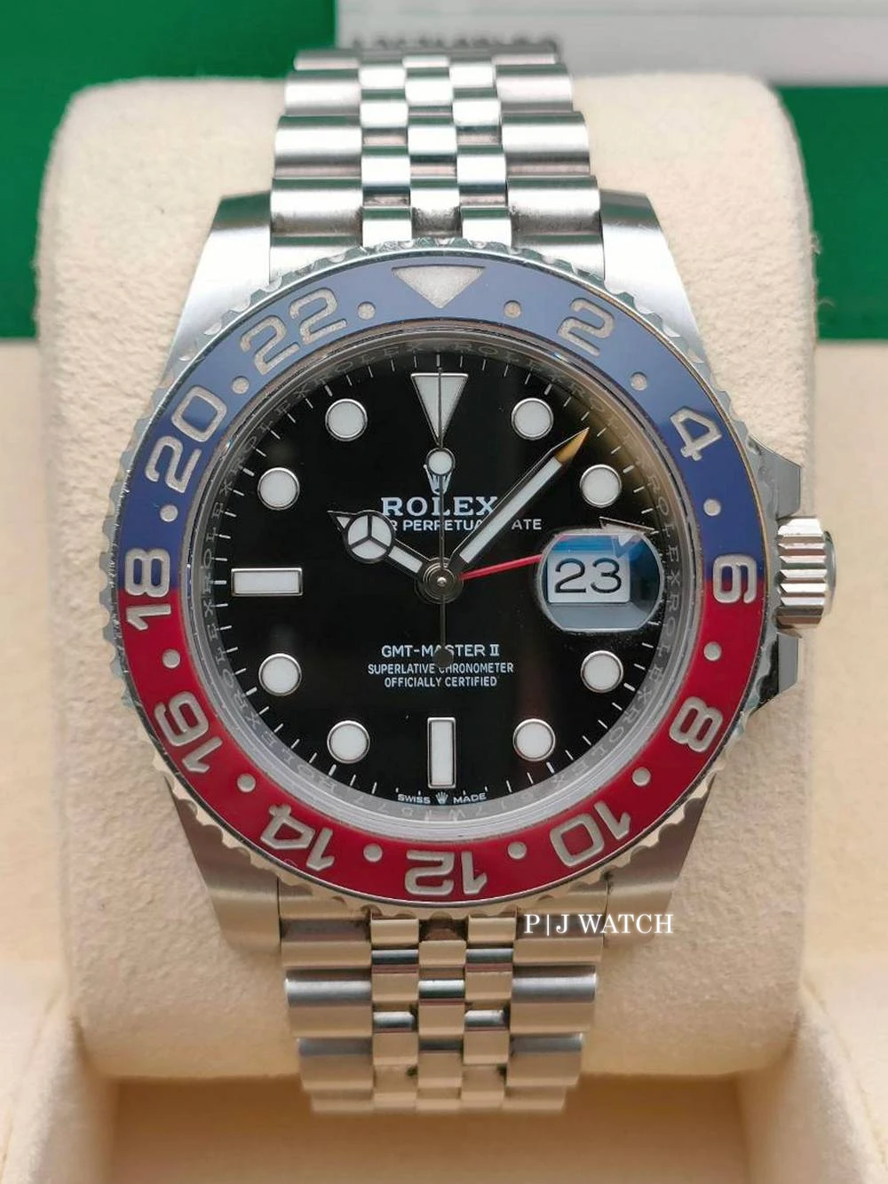 Rolex GMT-Master II 40mm Oystersteel Black Dial Ref.126710BLRO