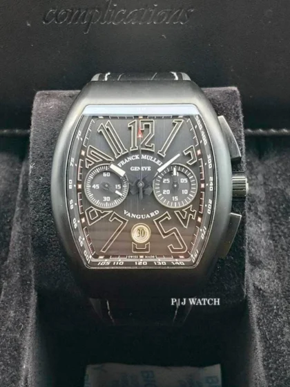 Franck Muller Vanguard Chronograph 44mm Black Dial Ref.V45CCDTNRNR