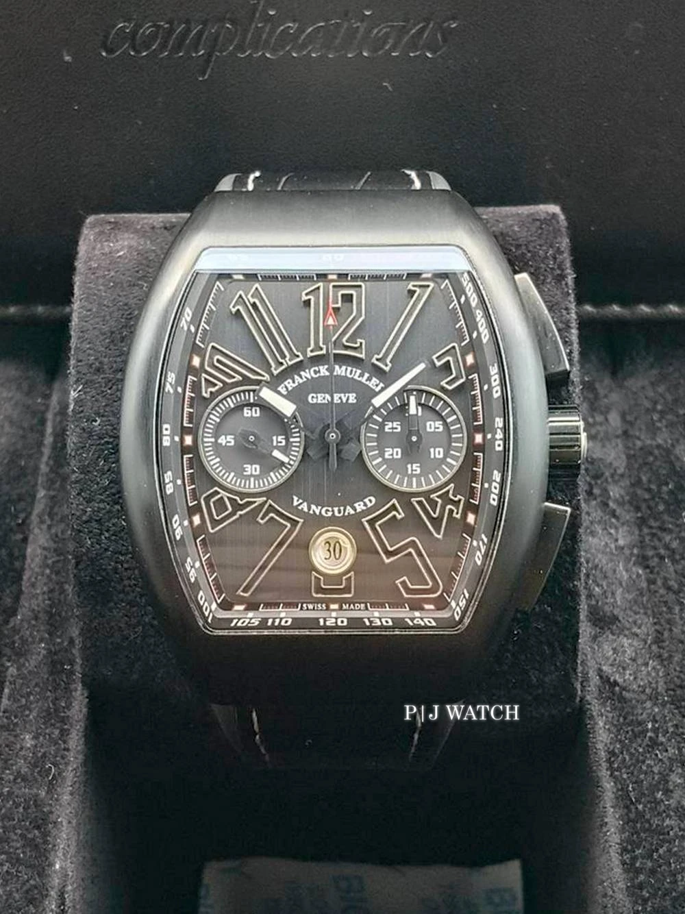 Franck Muller Vanguard Chronograph 44mm Black Dial Ref.V45CCDTNRNR