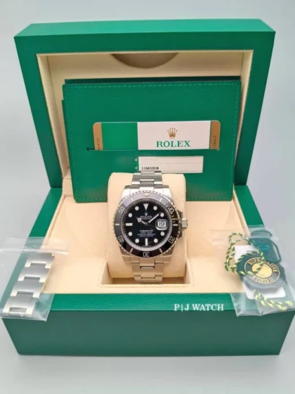 Rolex Submariner Date 40mm Black Dial Black Ceramic Bezel Steel Ref.116610LN