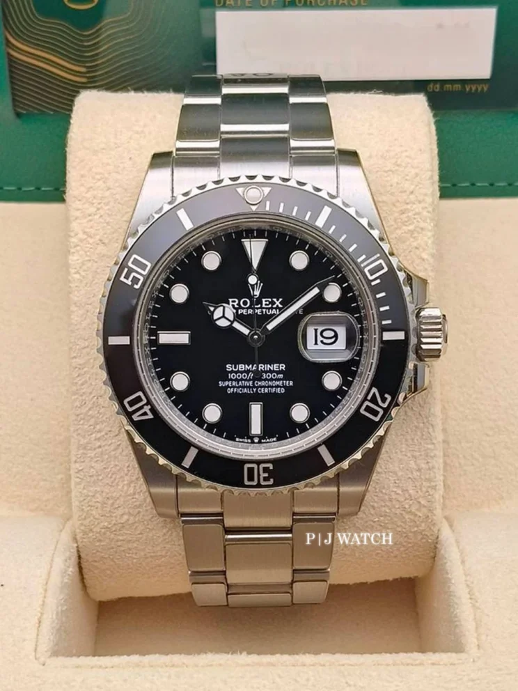 Rolex Submariner Date 41mm Black Dial Black Ceramic Bezel Steel Oyster Ref.126610LN