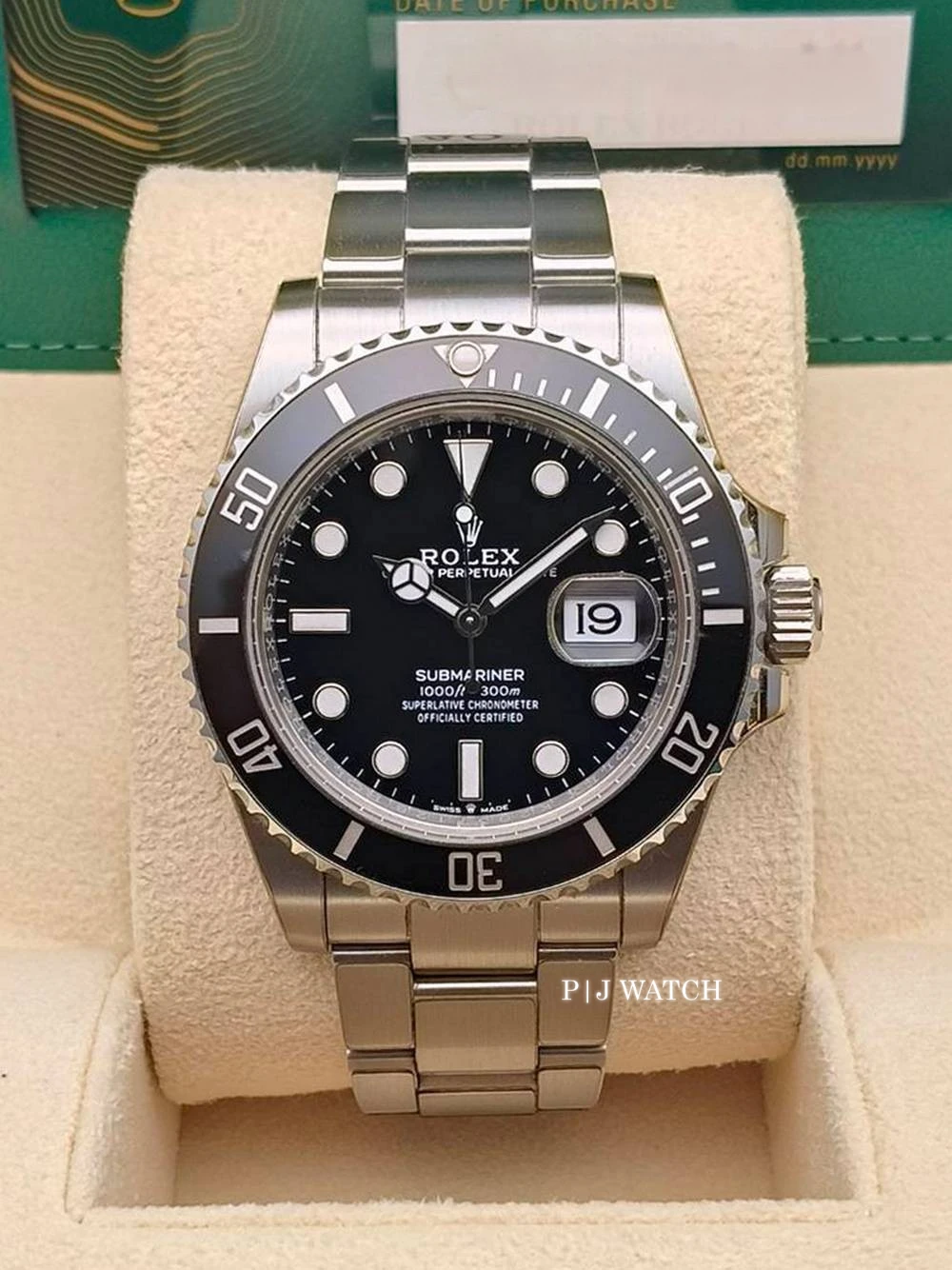 Rolex Submariner Date 41mm Black Dial Black Ceramic Bezel Steel Oyster Ref.126610LN